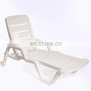 0 Sun Chair Body Outdoor Furniture Plastic Leisure Bench Folding Beach Luxurious Lounge Chair thumbnail-1