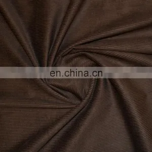 Good Drapery Solid Dyed 100% Polyester 8 Wale Corduroy Fabric for Jacket/pillow/trousers thumbnail-5