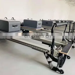 High Quality With Low Price White Wood Elina Balanced Fixing Core Of Body Pilates Reformer thumbnail-4