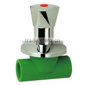 PPR Valve Double Union, PPR Valve, PPR Brass Ball Valve DIN8077/8078 thumbnail-3
