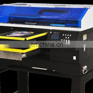 Custom Industrial T Shirt Printing Machine DTG Flatbed Printer For T Shirt thumbnail-2