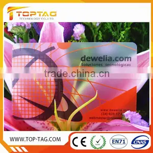 High Quality Hot Sale Clear Plastic Business Card / Transparent Plastic Business Card Free Sample thumbnail-1