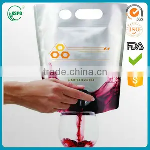 Aseptic Red Wine Customized Bag in Box thumbnail-1