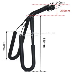 Bike Surfboard Rack Bicycle Longboard Carrier Holder for Shortboard Wakeboard Surfboard Rack thumbnail-4
