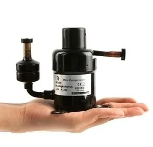 12V 24V 48V R134A Mini Small Compressor For Miniature Refrigeration & Freezer System thumbnail-1