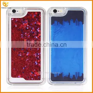 Wholesale New Fashion Liquid Hard Back Cover Case for Iphone 6 thumbnail-1