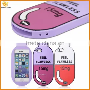 Wholesale Pill Silicone Cellular Case for Iphone 6 Plus thumbnail-5