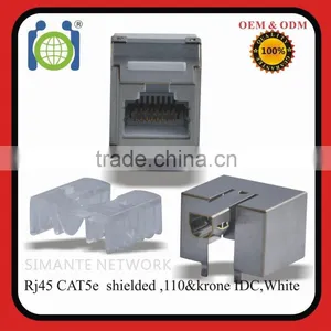 RJ45 CAT5E STP 8p8c Female Modular Jack thumbnail-1