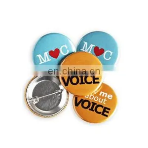 Promotional Name Button Badge With Custom Logo Printed thumbnail-1