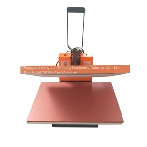 Small Hand Pressure T-shirt Heat Press Machine Hengjun Jersey Number Printing Machine Manual Heat Transfer Heat Press Machine thumbnail-5