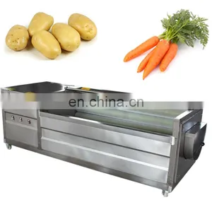 China Hot Selling Sweet Potato Washing Machine/ Sweet Potato Cleaning Machine/ Industrial Sweet Potato Washer thumbnail-1