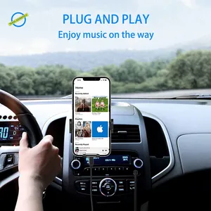 Nylon Braided MFi Lightning to 3.5mm Headphone Jack Male Adapter Car Aux Audio Cable for IPhone 12/13 Pro Max thumbnail-3