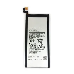 EB-BG920ABE Durable Excellent Mobile Phone Batteries For Samsung GALAXY S6 SM-G920 G920F G920i G920A G920V G9200 G9208 G9209 thumbnail-1