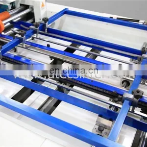 UTM850B Underwear Shirt Medicine Automatic Paper Cardboard Box Window Patching Machine thumbnail-5