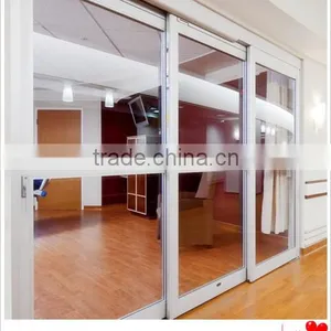 Glass Telescopic Automatic Sliding Doors for Living Room thumbnail-1