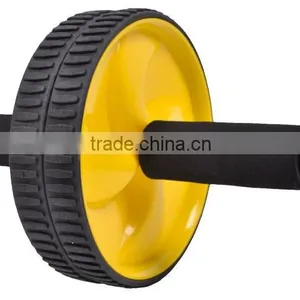 Fitness Equipment Double Wheel AB Wheel Roller With Mat thumbnail-2