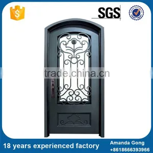 Golden Supplier Wholesale Decorative Custom Metal Entry Doors thumbnail-4