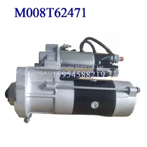 Mitsubishi M008T62471 Ignition Starter Factory China Mitsubishi 4D33 Starter Motor OEM Custom Engine Starter Motor for Man Truck thumbnail-2
