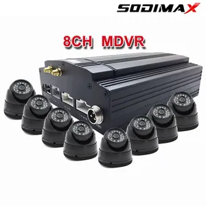 8CH 1080P Vehicle Mobile Digital Video Recorder System Spy Recorder for Car Mdvr thumbnail-1