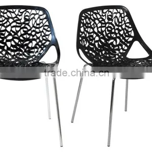 Restaurant Furniture Lovie Side Chair Plastic ABS Dining Chair thumbnail-1