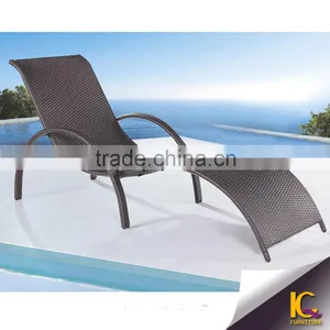 Fancy Beach Swimming Pool Rattan Chair for Outdoor Sun Lounger thumbnail-6