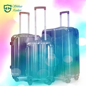 High Quality Business Suitcases Luggage 3 Pieces Set PC Luggage Tag Designer Luggage Sets With Comb thumbnail-1
