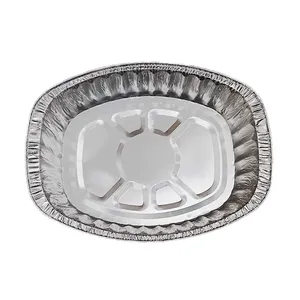Oversized Aluminum Foil Container 7000ml for Catering Food Prep Family Meals and Takeout Solutions thumbnail-3
