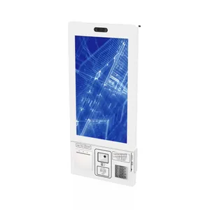 Wall-mounted and Vertical Self-service Terminal Workstation, Ticket Printing, ic Card, id Card, Medical Insurance Card, qr Code, High-speed Document Scanner, Fingerprint Scanner, Camera, Temperature Measurement, Microphone, Voice, Clinic Triage Screen, to thumbnail-2