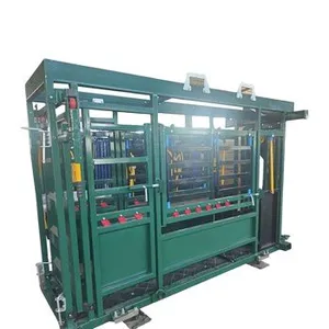 2025 New Mold Steel Tube Panel Cattle Squeeze Chute Crush Headlock thumbnail-2