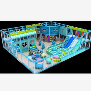 Indoor Large-scale Amusement Park Equipment for Children's Naughty Castles, Small Slides, Early Education Toys and Facilities for Kindergartens thumbnail-5