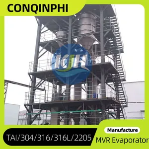 Automatic MVR Evaporator Crystallizer, 220V/380V, 1-10 Ton/Day Capacity, 316L Stainless Steel thumbnail-5