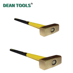 Non-Sparking Germany Type Sledge Hammer,Strong Striking Force,Anti-Slip Grip,German Type Design thumbnail-3