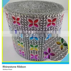 Sew On Plastic Rhinestone Mesh Decorative Plastic Mesh thumbnail-2