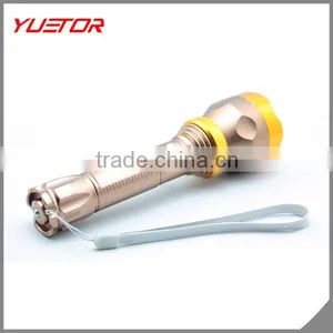 5 Modes High Power CREE LED Aluminum Waterproof and Anti-shock Flashlight With Zoom Function thumbnail-1
