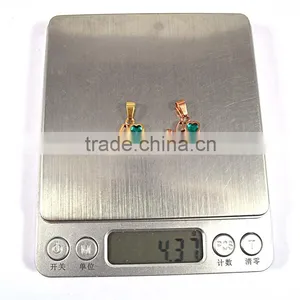 Custom Stainless Steel Pendant Necklace Stone Pendant Models thumbnail-6