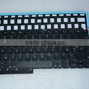 French Layout Laptop Keyboard Replacement LED Backlight For Macbook Pro 15" A1286 2008-2012 thumbnail-2