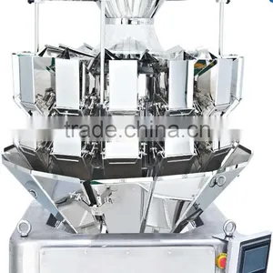 Multihead Combination Weigher for Waffle,almond,pistachio Nuts,cereal,cracker,cocktail Biscuit,corn Snacks,lollipops,crispy Rice thumbnail-1