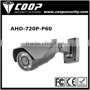 Waterproof Outdoor Security AHD Cameras IR 60M OSD 800TVL HD 720P Bullet AHD Camera thumbnail-1