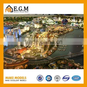 Urban Planning Scale Model, Government Land Using Project for Commercial Center thumbnail-1