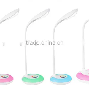 Rainbow Mood Light JK-848 2016 Shop A Hotel Modern Led Table Lamp Rechargeable Bedside Reading thumbnail-2