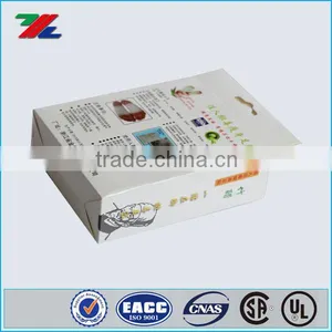 Silver Card Hot Stamping Cosmetic Paper Box for Personal Care Products thumbnail-2