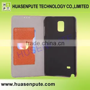 Fancy Leather Flip Magnetic Hidden Card Slot Stand Case Cover for Samsung Note4 Series thumbnail-3