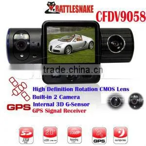 4G hd Lens Car Dvr 2ch thumbnail-1
