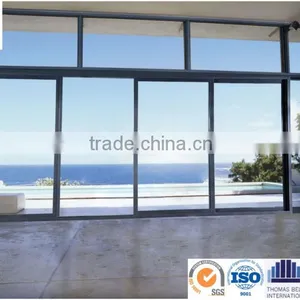 Tempered Glass Sliding Door,sliding Glass Door With Blinds thumbnail-1