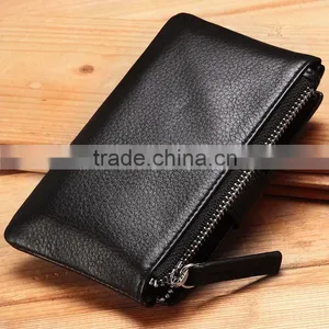 Factory Wholesale Genuine Leather Key Holder Card Wallet thumbnail-3