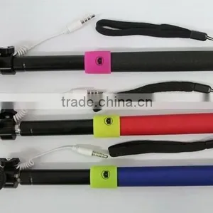 JR-889 Newest Colorful Flexible Wire Selfie Monopod thumbnail-1