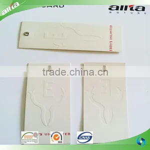 Custom Embossed Paper Jeans Hang Tag thumbnail-4
