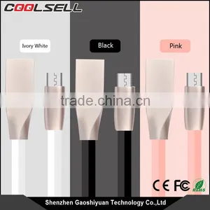 Wholesale Factory Price Charger Cable Ultra Slim Reversible 5pin Micro USB Cable Types thumbnail-3
