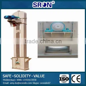 Large Capacity Belt Bucket Elevator Conveyor For Grain and Food thumbnail-5