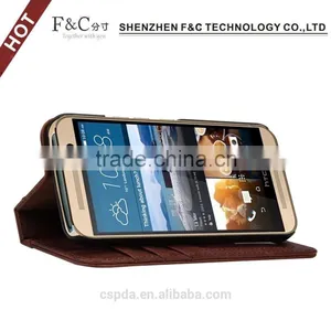 Retro and Vintage Flip Open Book Leather Case Cover for HTC One M9,for HTC One M9 Stand Case thumbnail-5